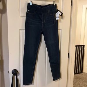 Liverpool denim ankle skinny dark